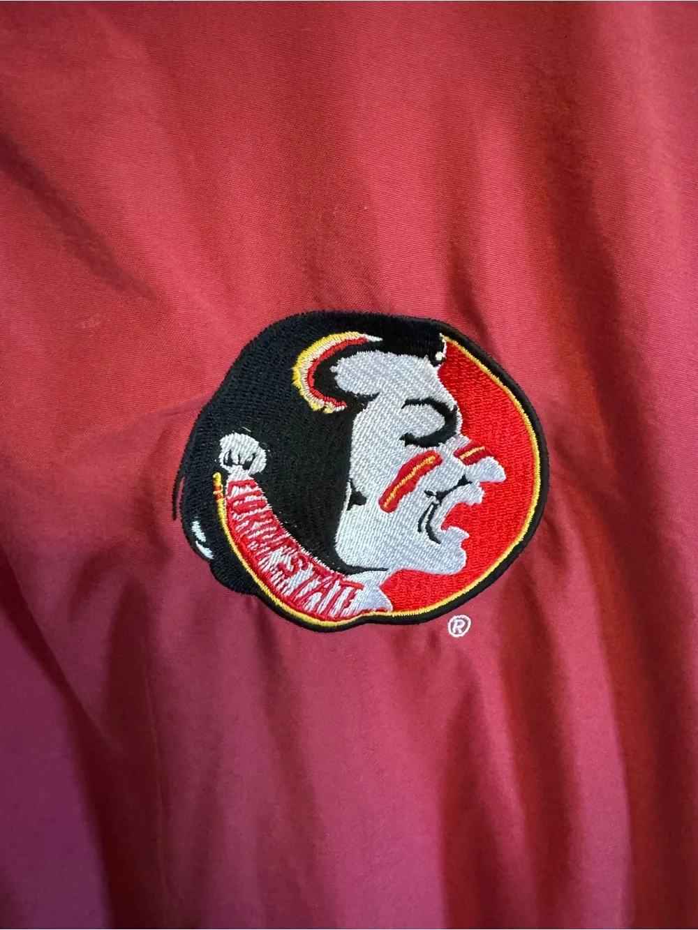 Vintage 90s Starter Florida State Seminoles FSU Pullover Windbreaker Jacket